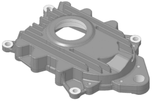 Prototype Machining Housing Cover solid works