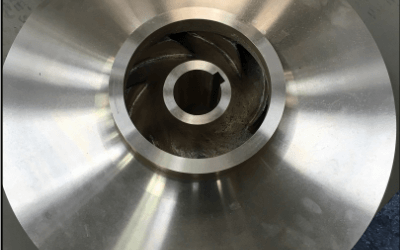 Production Machining impeller pump